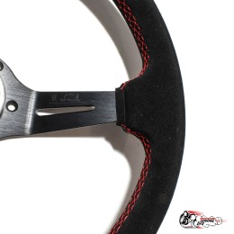 руль Nardi Deep Corn алькантара черный центр средний вынос (7СМ) (6х74) D35