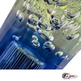 Насадка на ручку КПП дрифтовая 10см 3 цвета кристалл (зеленый белый синий)