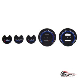 Шкала 2106 под стандартные датчики КАРБ в стиле Приора 2