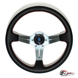 руль Nardi Deep Corn перф. кожа серый центр средний вынос (7СМ) (6х74) D35