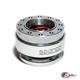 Переходник под руль спарко (быстросъем) серебро