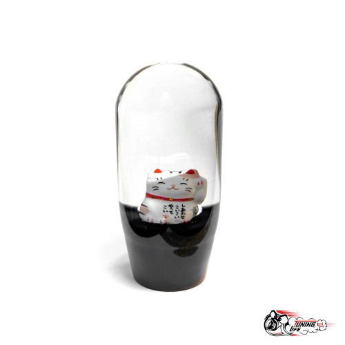 Насадка на ручку КПП с котом красная