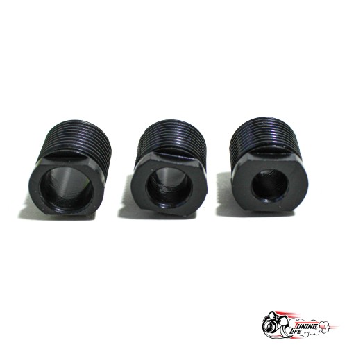 Насадка на ручку кпп цилиндр карбон красный