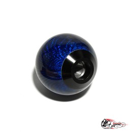 насадка на ручку КПП шар Карбон синий