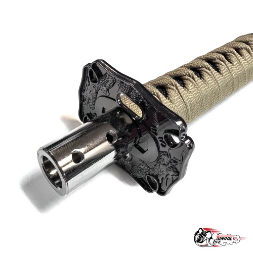 Насадка на КПП меч самурая Золотая с Черным 20см