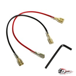 Руль МОМО JAPAN вынос желтая строчка/полоска (Замша)