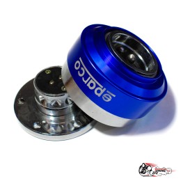 Переходник под руль спарко (быстросъем) синий