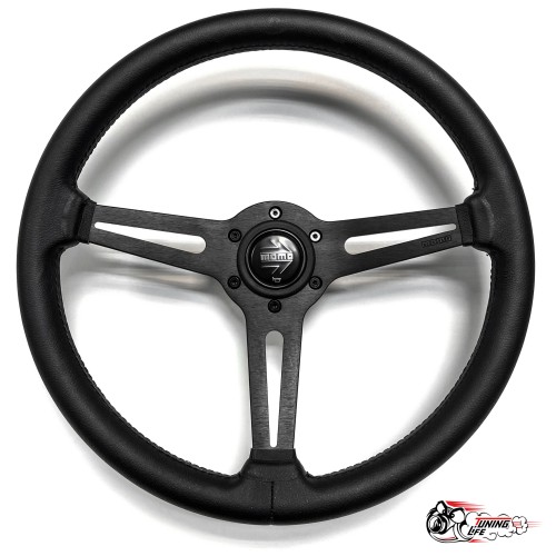Руль МОМО MOD.08 style без выноса черный кожа D36