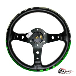 Руль Vertex 1996 кожа вынос зеленый