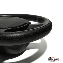 Руль Приора 2 черный 2101/2121 со скосом снизу