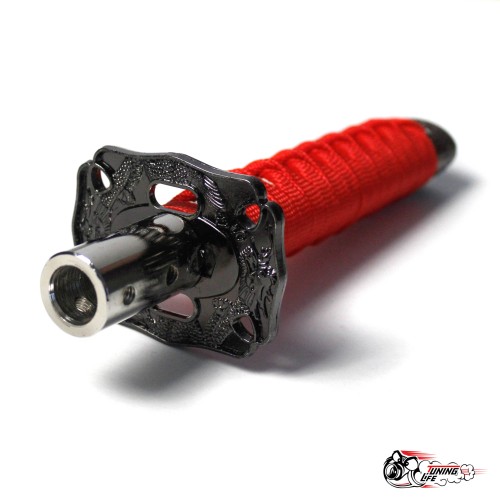 Насадка на КПП меч самурая Красная с Белым 20см