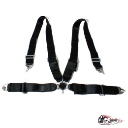 Ремни SABELT ЧЕРНЫЕ 4 точки (быстросъем)