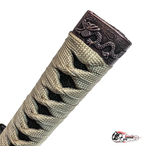 Насадка на КПП меч самурая Золотая с Черным 20см