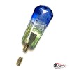 Насадка на ручку КПП дрифтовая 10см 3 цвета кристалл (синий белый зеленый)