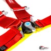 Ремни Sparco КРАСНЫЕ 4 точки (быстросъем)
