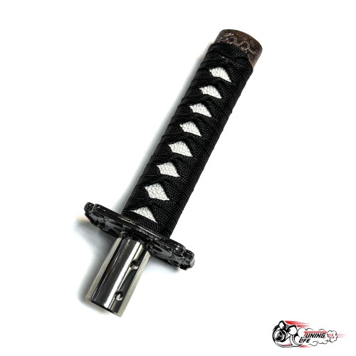 Насадка на КПП меч самурая Черная с Белым 20см