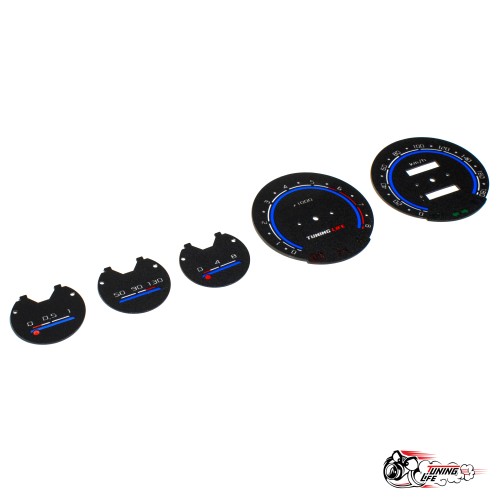 Шкала 2106 под стандартные датчики КАРБ в стиле Приора 2