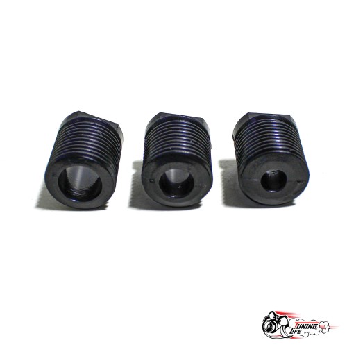 насадка на ручку кпп RAZO цилиндр серебро