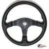 руль МОМО БЕЗ выноса кожа черный центр D35
