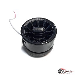 Воздуховод AMG Гранта регулируемые с белой подсветкой ЧЕРНЫЙ