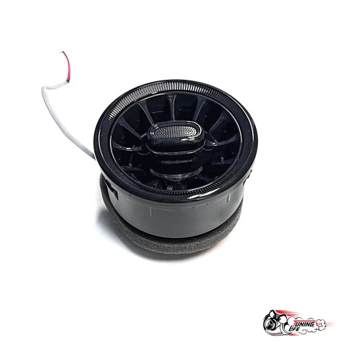 Воздуховод AMG Гранта регулируемые с белой подсветкой ЧЕРНЫЙ