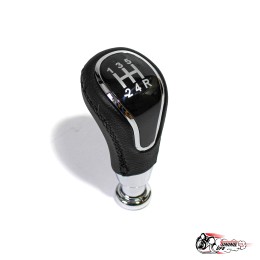 Насадка кпп черная строчка, Веста, Гранта, Приора2, Калина2 (00081)