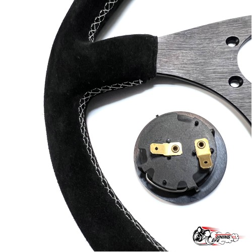 Руль Keys racing замша без вылета