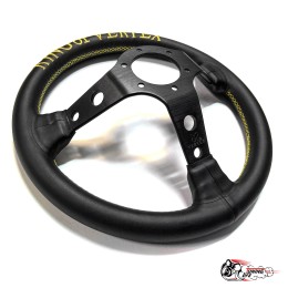 Руль King of Vertex золото (кожа) D32