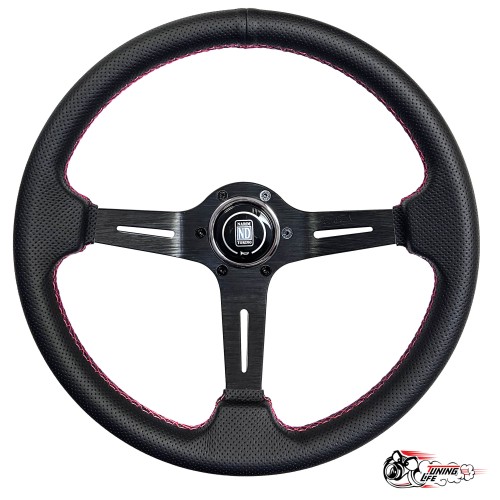 Руль Nardi Deep Corn перф. кожа черный средний вынос 7СМ (6х74) D35