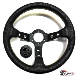 Руль King of Vertex золото (кожа) D32