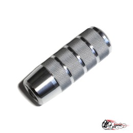 Насадка на ручку КПП МОМО цилиндр (серебро)