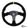 Руль OMP Targa замша желтая полоска
