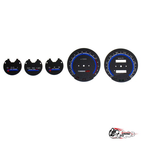 Шкала 2106 под стандартные датчики ИНЖ в стиле Приора 2