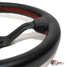 руль Nardi Competition перф. кожа вынос черный (6х74)