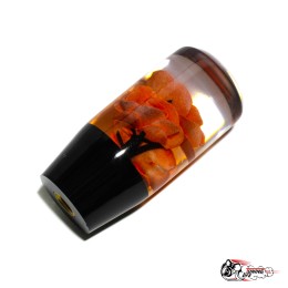 Насадка на ручку КПП роза оранжевая 10см