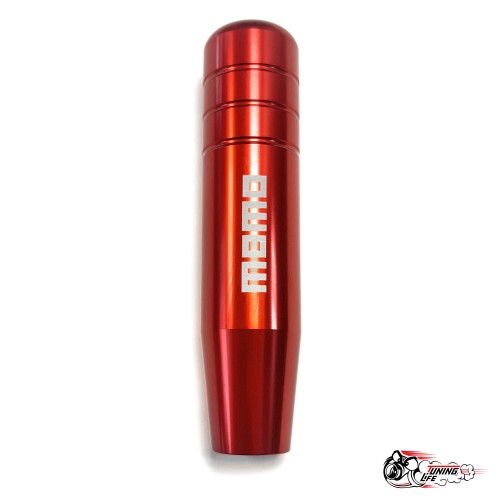 Насадка на ручку КПП МОМО цилиндр гладкий (красный)