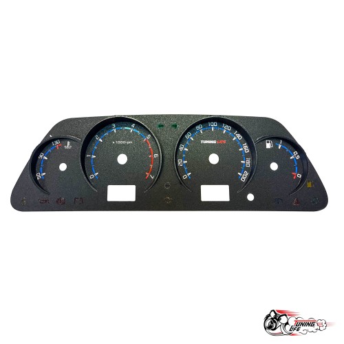 Шкала Нива АП в стиле Vesta (синяя)