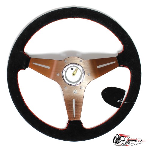 руль Nardi Deep Corn алькантара бронза большой вынос (6х74)