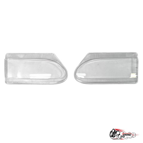 Стекла гладкие прозрачные фар 2114