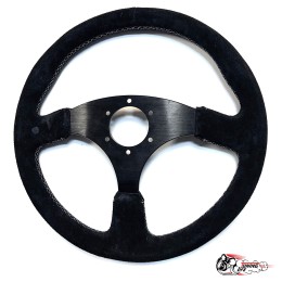 Руль Keys racing замша без вылета