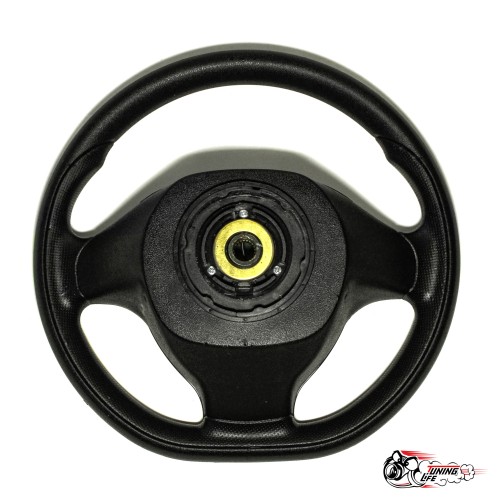 Руль Приора 2 черный 2101/2121 со скосом снизу