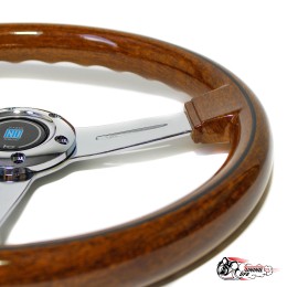 Руль Nardi style хром дерево вырезы
