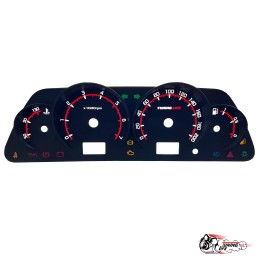 Шкала Нива АП в стиле Vesta (красная)