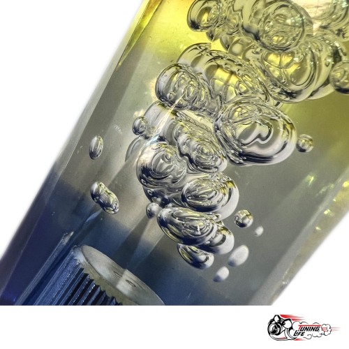 Насадка на ручку КПП дрифтовая 15см 3 цвета кристалл (желтый белый синий)