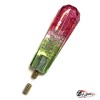 Насадка на ручку КПП дрифтовая 15см 3 цвета кристалл (красный белый зеленый)