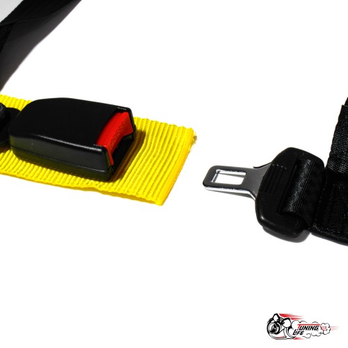 Ремни ТАКАТА ЧЕРНЫЕ 4 точки стандартная застежка (2 дюйма)