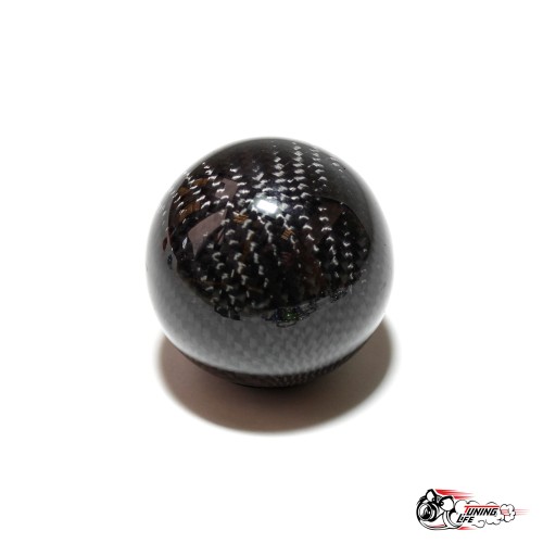 насадка на ручку КПП шар Карбон черный