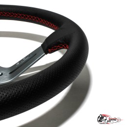 руль Nardi Deep Corn перф. кожа серый центр средний вынос (7СМ) (6х74) D35