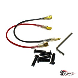 Руль МОМО MOD.08 style без выноса черный кожа D36