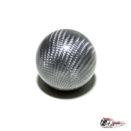 Насадка на ручку КПП шар карбон серый